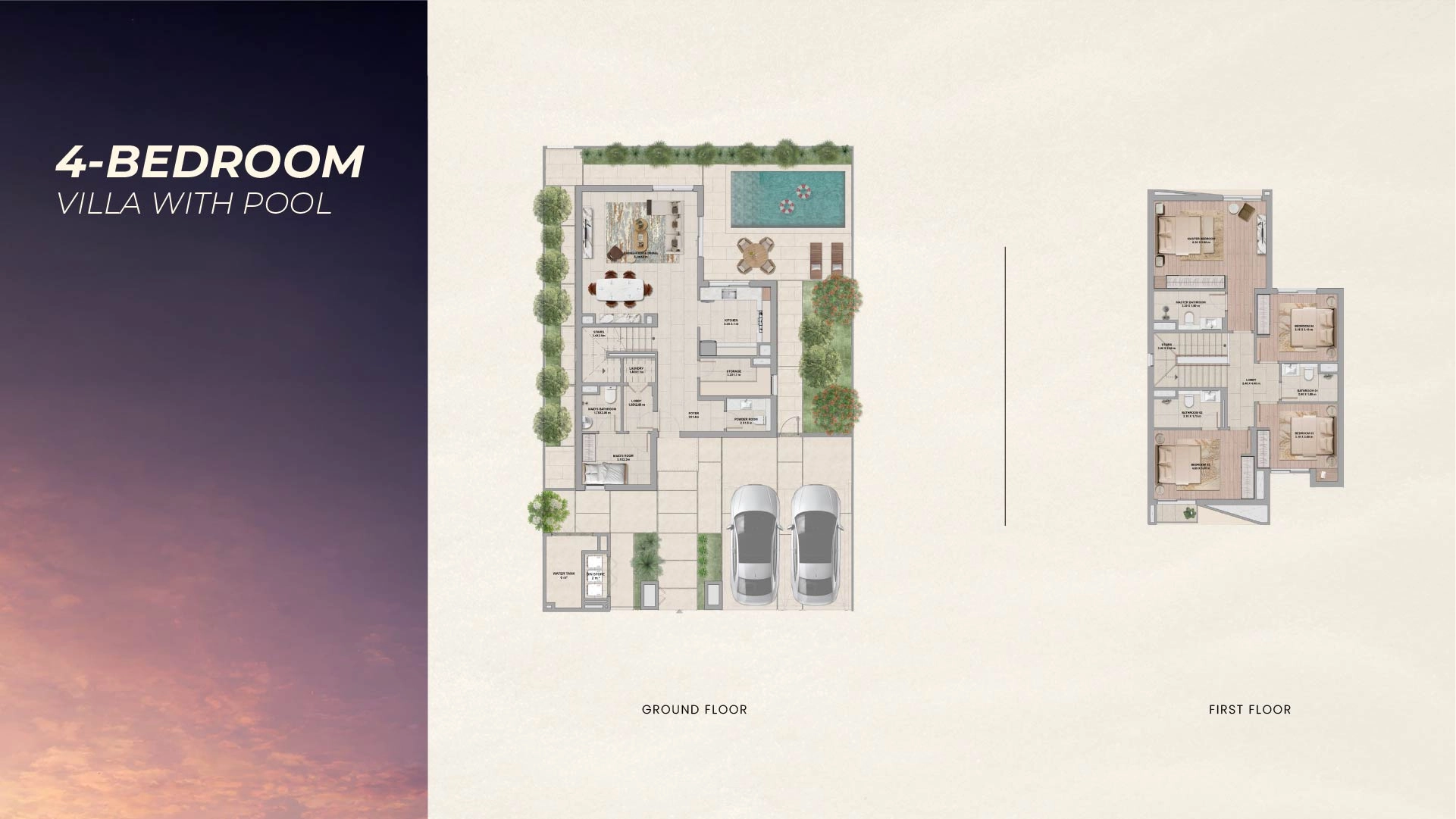 4 Bedroom Villas